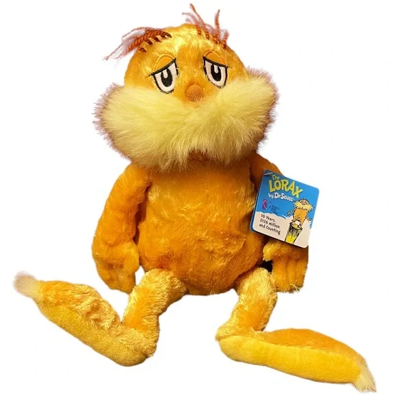 The Lorax by Dr Seuss Stuffed Animal Plush Toy